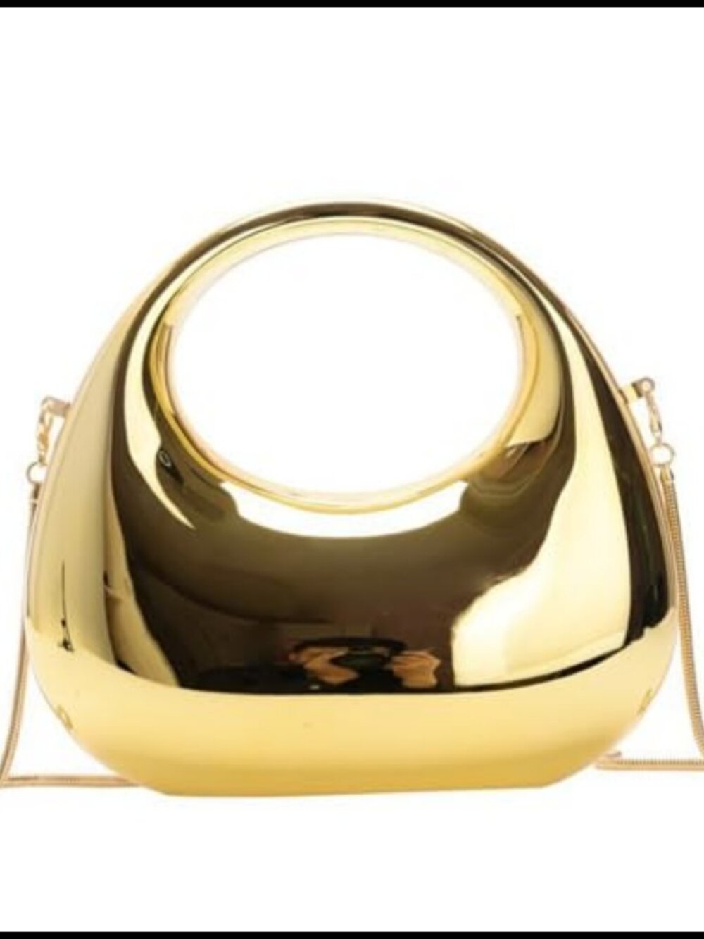 Acrylic Clutch Handbag Small Evening Bag Removable Chain Party Cocktail Purse